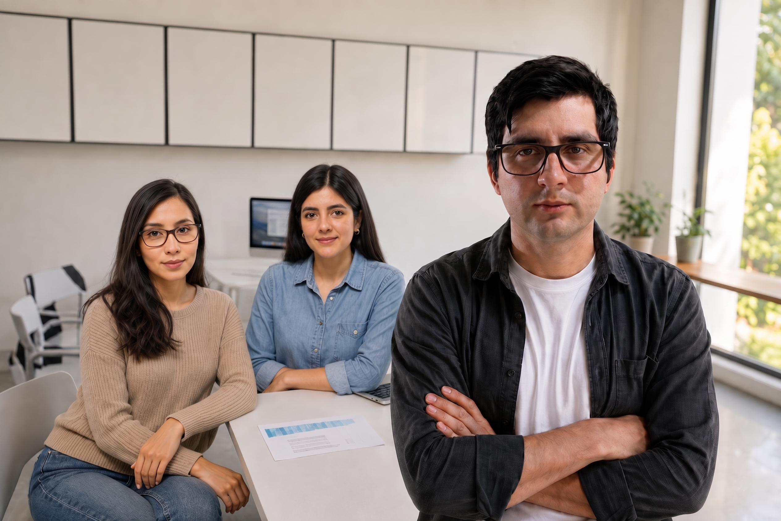 Equipo De La Mente trabajando